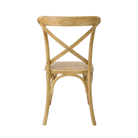 Chaise style bistrot en bois naturel - Cabaret