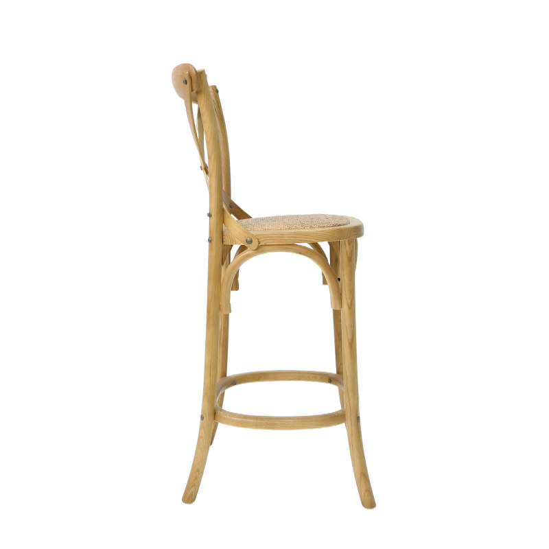 Tabouret snack bistrot en bois - Cabaret