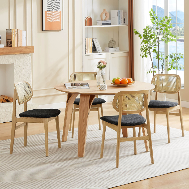 Table tendance ronde en bois - Romane