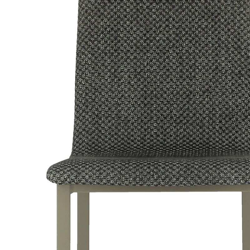 Tabouret dossier haut en tissu - Koko Mobliberica®