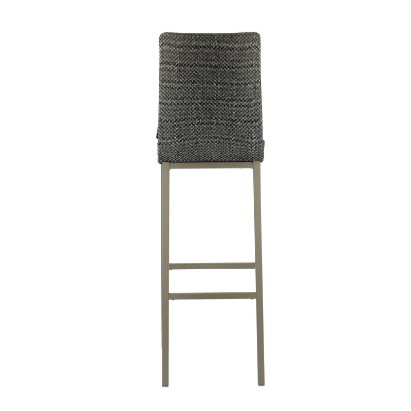 Tabouret de bar dossier haut en tissu - Koko Mobliberica®