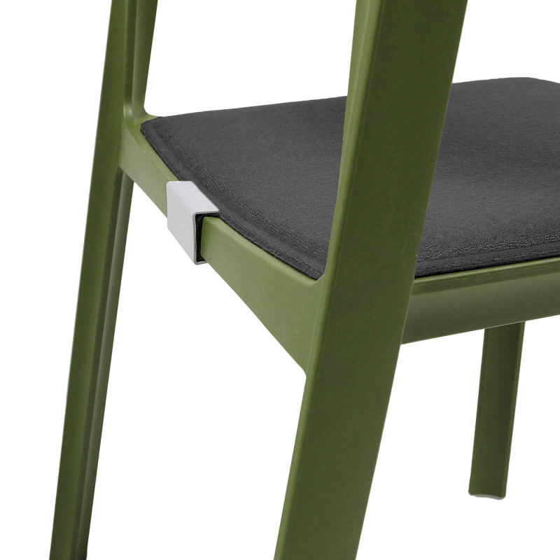 Chaise moderne en plastique empilable - Trill bistrot