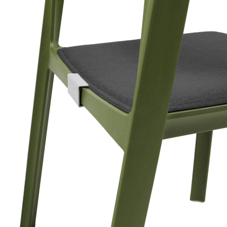 Chaise moderne en plastique empilable - Trill bistrot