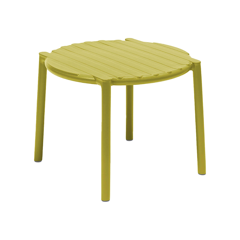 Table basse de jardin ronde empilable poire fabriquée en Italie - Doga