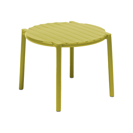 Table basse de jardin ronde empilable poire fabriquée en Italie - Doga