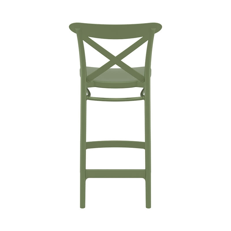 Tabouret moderne de jardin vert