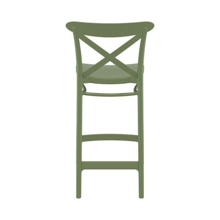 Tabouret moderne de jardin vert