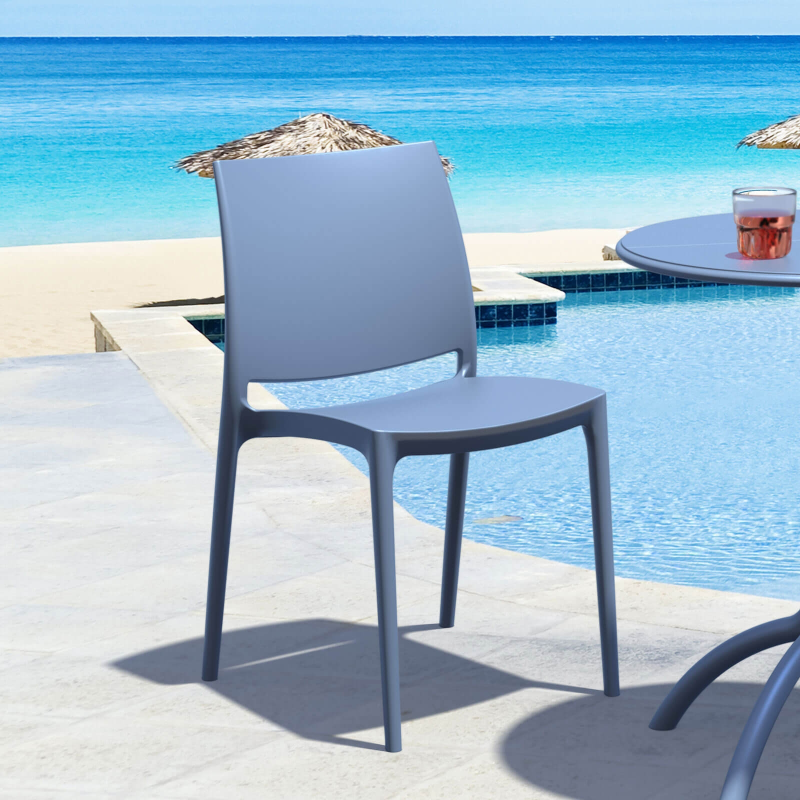 Maya - Chaise de jardin en polypropylène