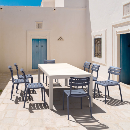 Chaise de jardin moderne en polypropylène - Helen