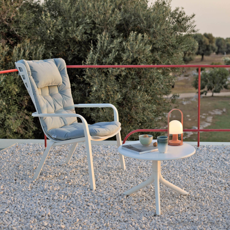 Folio - Fauteuil de jardin réglable et empilable en polypropylène design