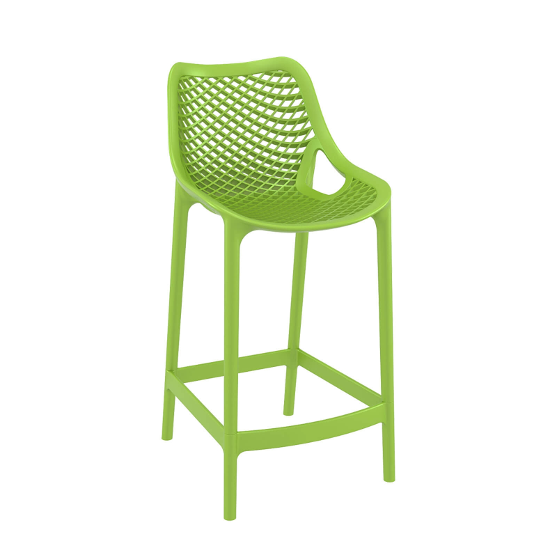 Tabouret de jardin bar moderne ajouré en polypropylène Air