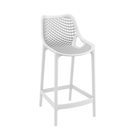 Tabouret de jardin bar moderne ajouré en polypropylène Air