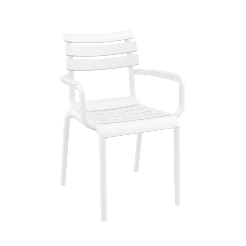 Fauteuil de jardin en polypropylène avec accoudoirs - Paris