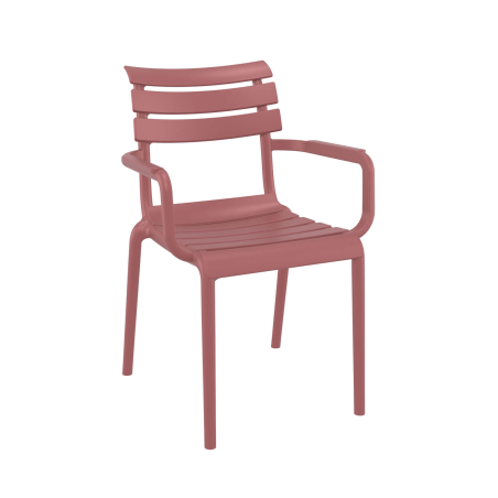 Fauteuil de jardin en polypropylène avec accoudoirs - Paris