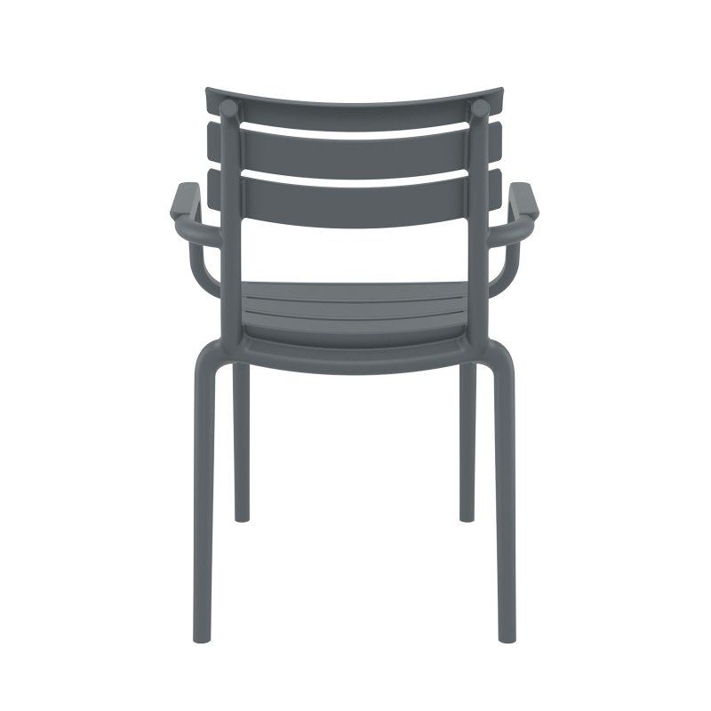 Fauteuil de jardin en polypropylène avec accoudoirs - Paris