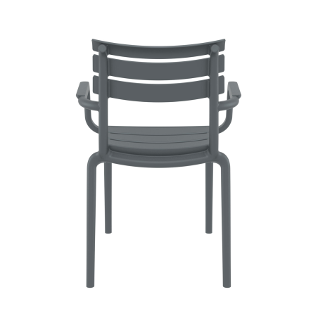 Fauteuil de jardin en polypropylène avec accoudoirs - Paris