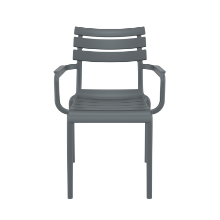 Fauteuil de jardin en polypropylène avec accoudoirs - Paris
