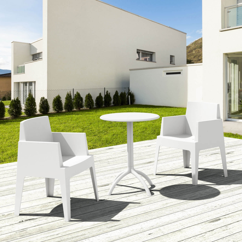 Fauteuil design de jardin en polypropylène Box