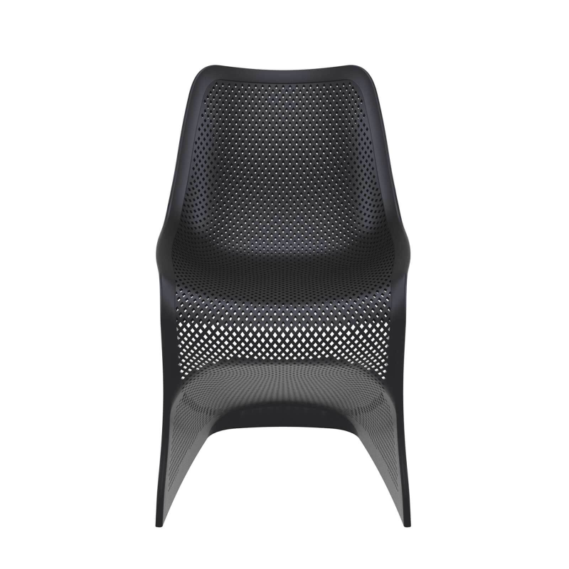 Chaise de jardin design ajourée en polypropylène - Bloom