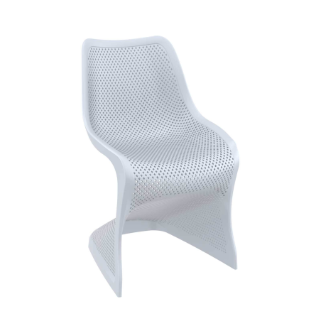 Chaise de jardin design ajourée en polypropylène - Bloom