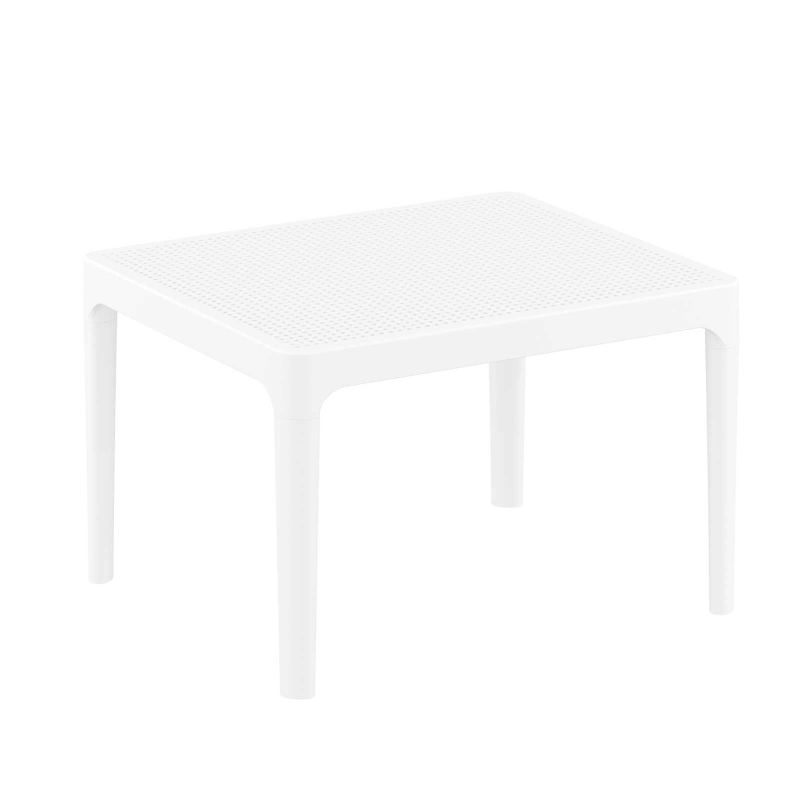 Table basse de jardin rectangulaire en résine - Sky Side