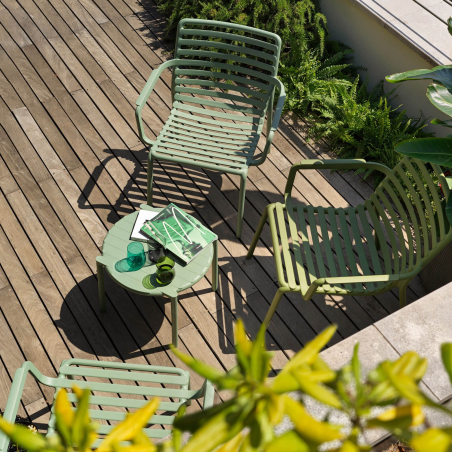 Fauteuil de jardin bas relax design italien - Doga