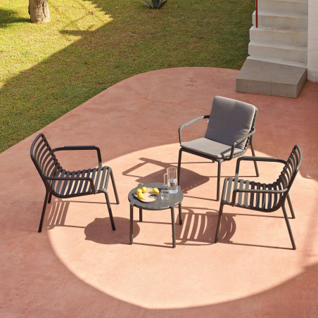 Fauteuil de jardin bas relax design italien - Doga