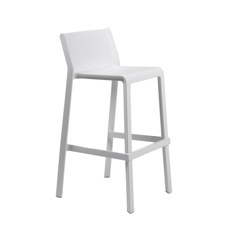 Tabouret de bar de jardin empilable en polypropylène - Trill 