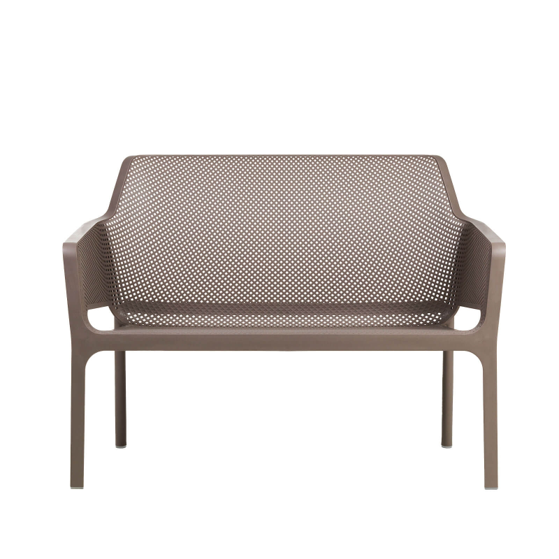 Banquette de jardin tendance en polypropylène