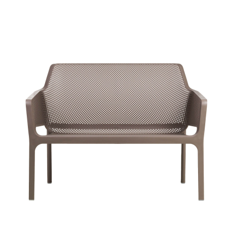 Banquette de jardin tendance en polypropylène