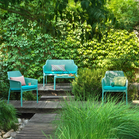 Banquette de jardin moderne en polypropylène