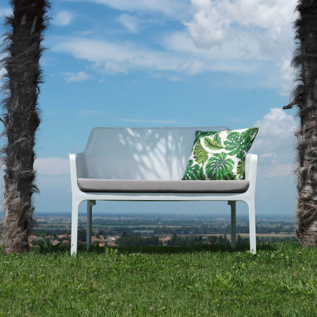 Banquette de jardin moderne en polypropylène