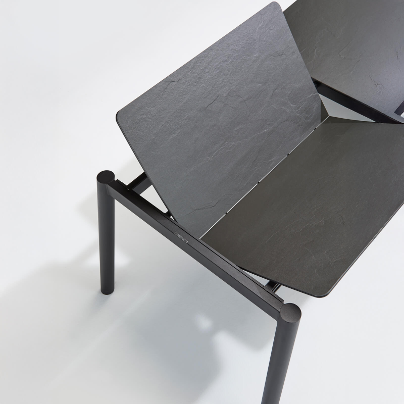 Table avec allonges en céramique et métal - Köln Moblibérica