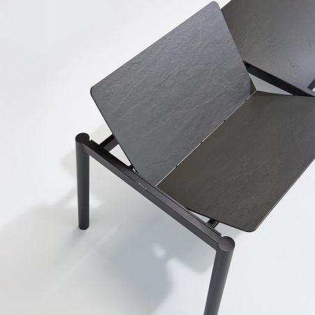 Table avec allonges en céramique et métal - Köln Moblibérica