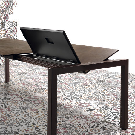 Table mobliberica en céramique pour salle à manger en céramique - Julia