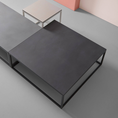 Table de salon carrée en céramique - Terra Mobliberica®