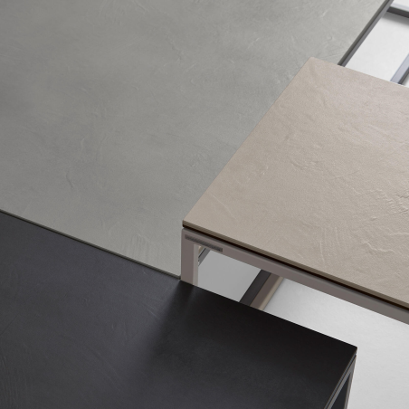Table basse moderne carrée en céramique - Terra Mobliberica®