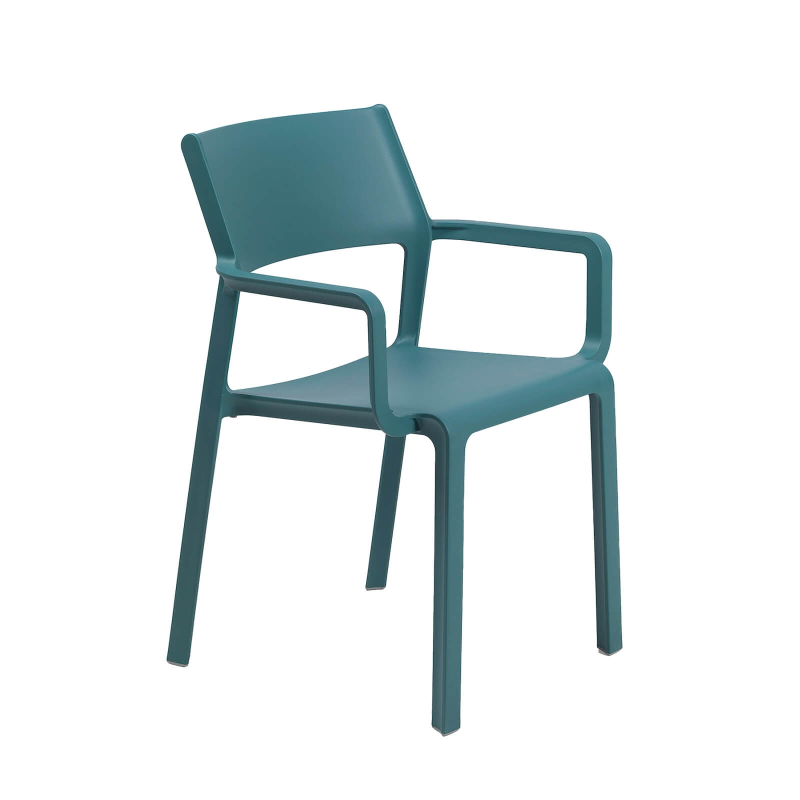 Fauteuil de jardin empilable en polypropylène octane - Trill
