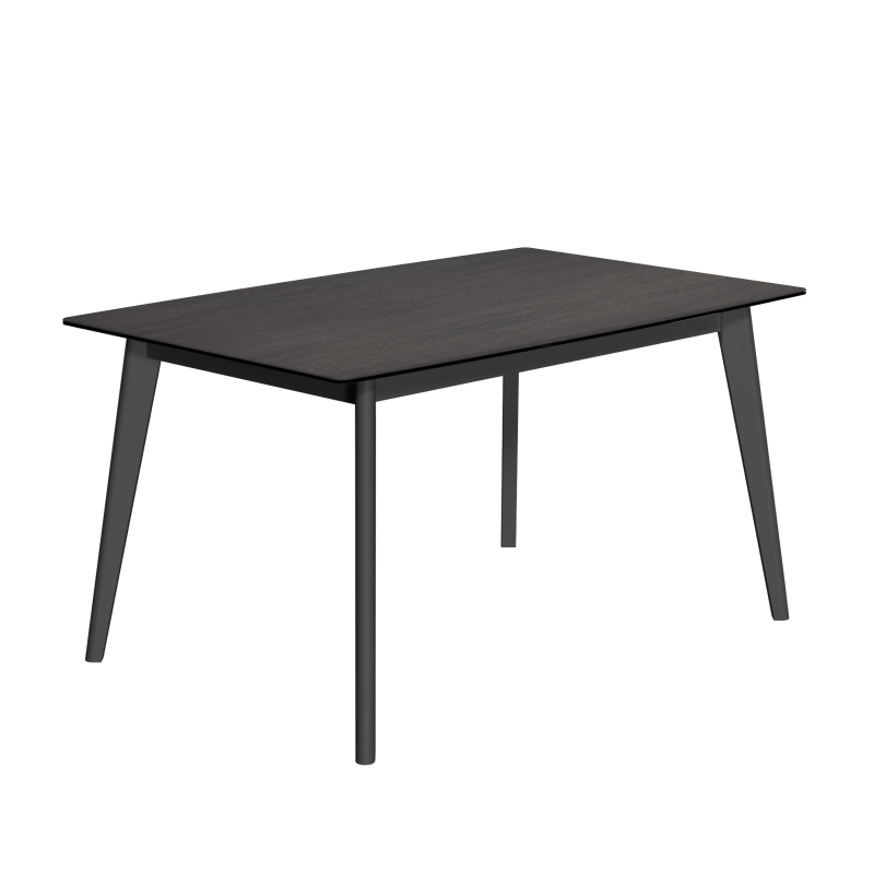 Table scandinave en céramique et bois fabriquée en Espagne - Atlas