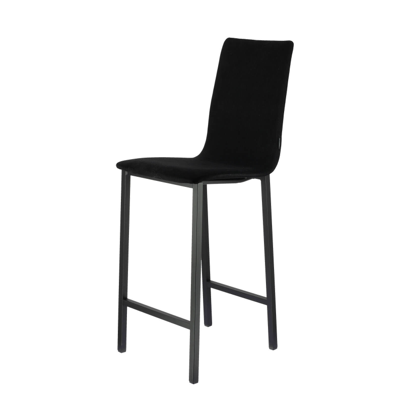 Tabouret snack en tissu dossier haut - Koko Mobliberica®