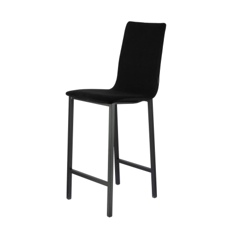 Tabouret snack en tissu dossier haut - Koko Mobliberica®