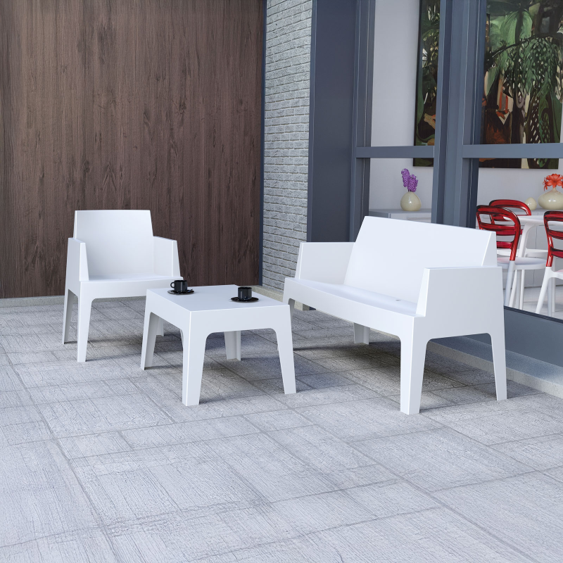 Salon de jardin en polypropylène - Box