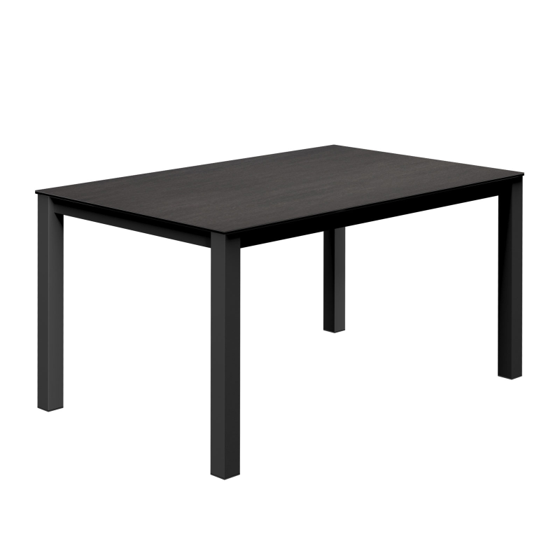 Table contemporaine en céramique avec pieds en métal - Multiplus