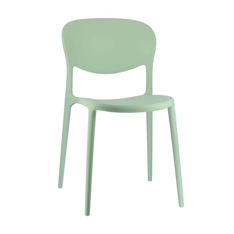 Chaise italienne en polypropylène recyclé - Abby Connubia®