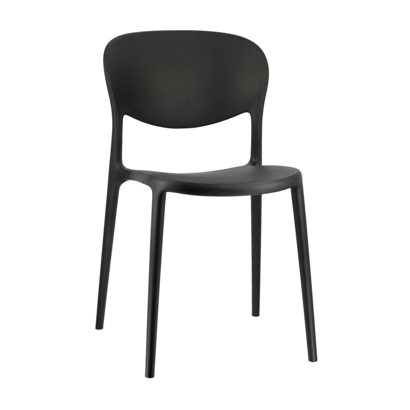 Chaise italienne en polypropylène recyclé - Abby Connubia®