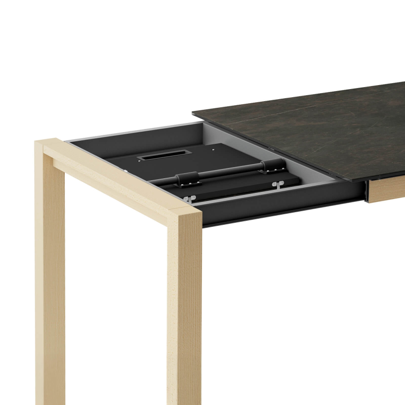 Table moderne en céramique extensible - Quadra