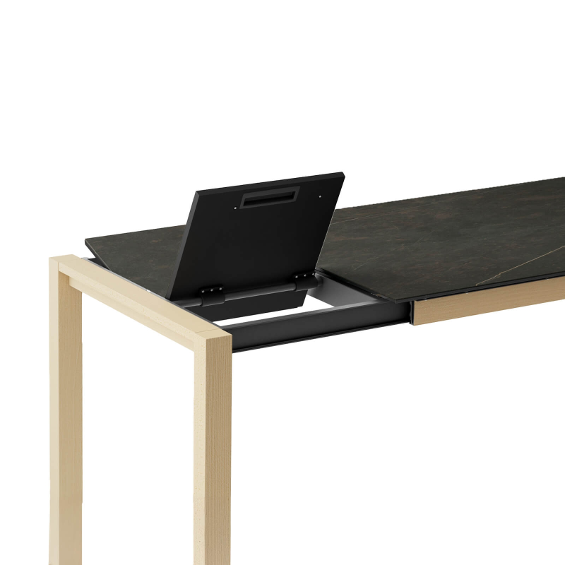 Table moderne en céramique extensible - Quadra