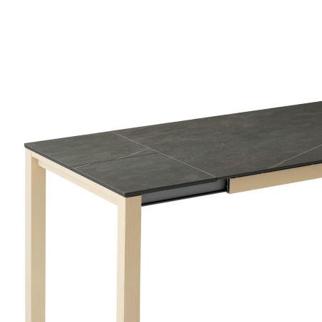 Table moderne en céramique extensible - Quadra