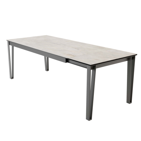 Table de salle à manger extensible en céramique
