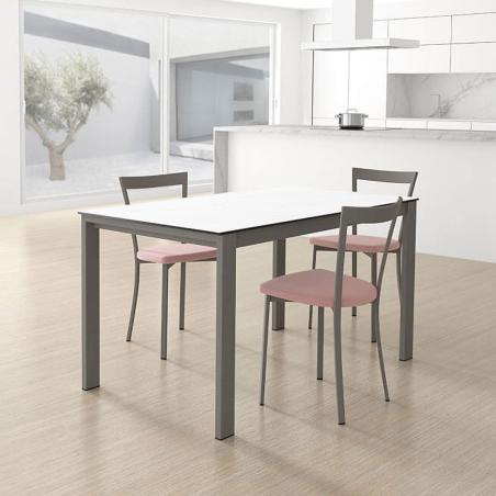 Table de cuisine extensible en céramique - Puzzle